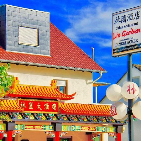 Gaststaette Lin Garden Hotell Untergruppenbach Exteriör bild